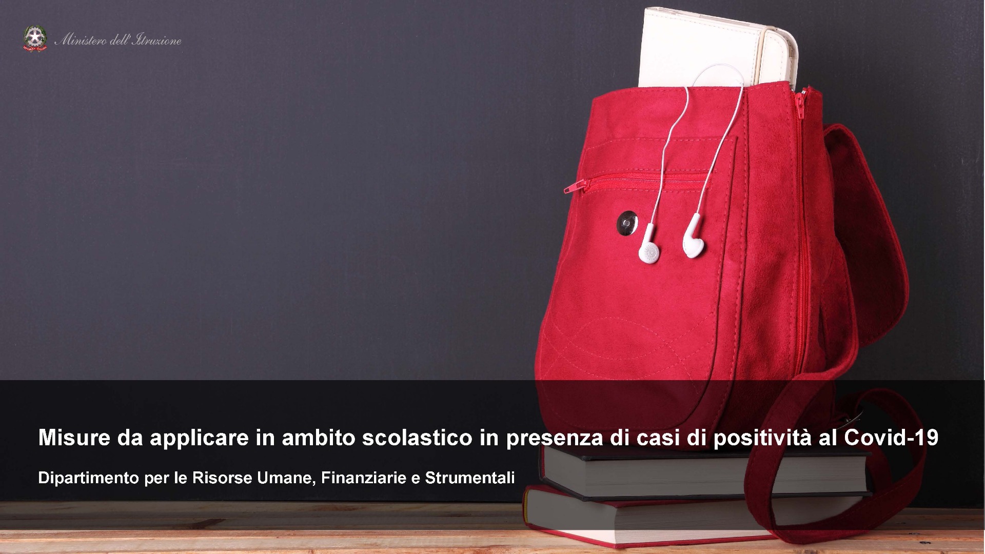 Misure da applicare in ambito scolastico in presenza di casi di positività al Covid-19
